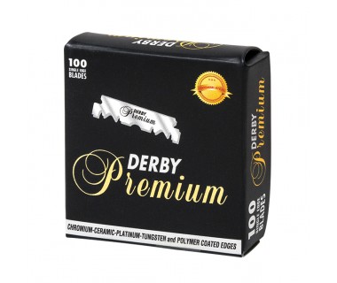 Żyletki Derby Premium 100 sztuk Połówki