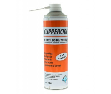 Barbicide Clippercide, spray do dezynfekcji i smarowania maszynek do włosów, 500ml