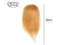 Główka Fryzjerska Treningowa 100% Naturalne Włosie Blond 35cm